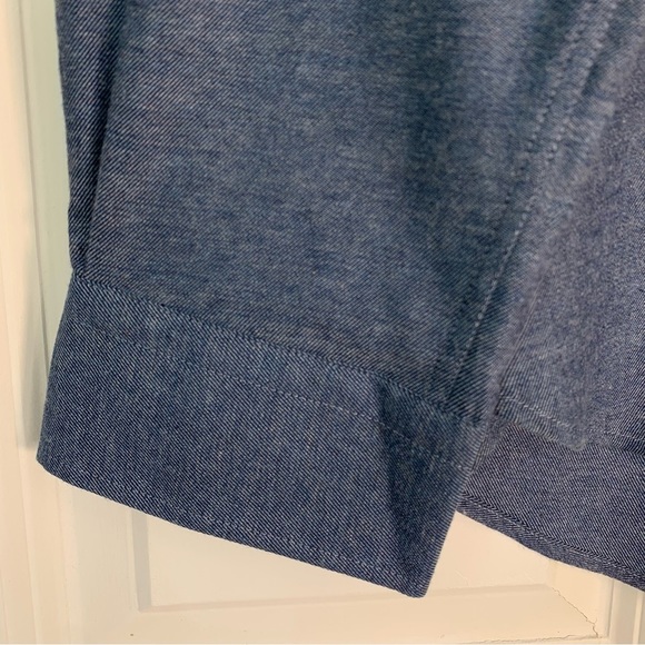 NWT Bernard Weatherill Denim Effect Cotton Shirt - Picture 8 of 16